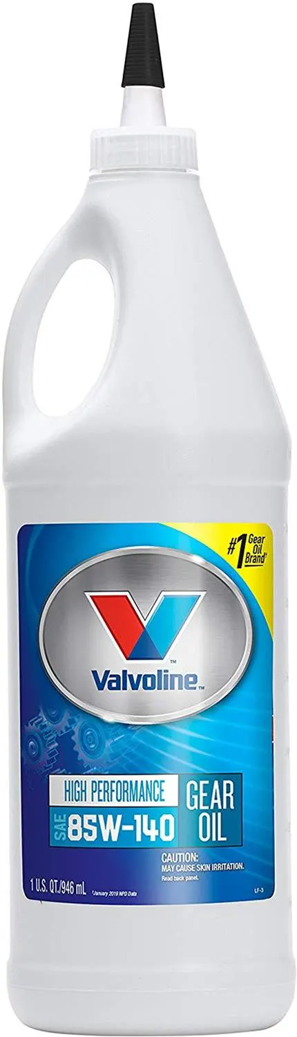 Oil, Gear Valvoline High Performance 85W-140 Gear Oil 1 Qt