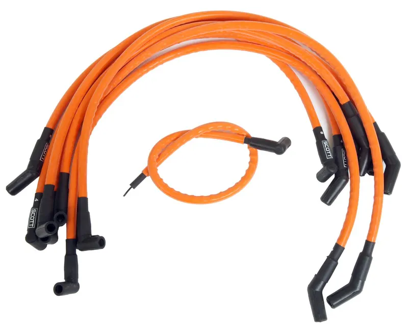 Plug Wire, CH-407 ORANGE SBC/UH CH-407 90DEG ORANGE CH-407 SBC/UH
