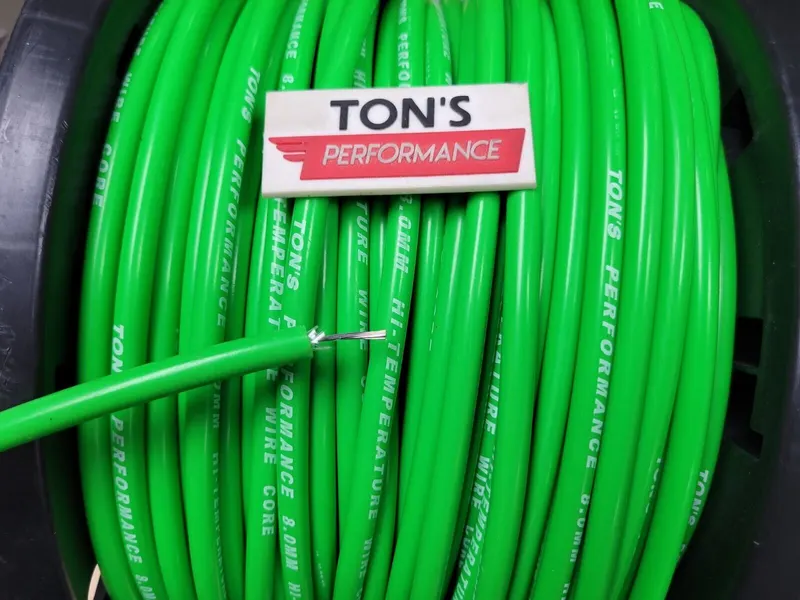 Plug Wire, CH-LS-S-8 Florescent Green