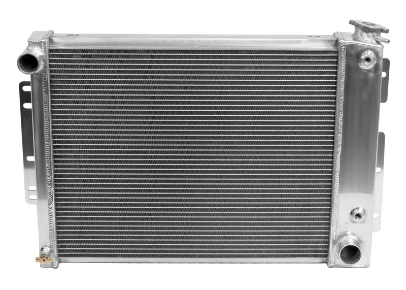 Radiators, SUM-384012 Fit, 3-Row, Aluminum, Polished, Chevy, Pontiac, F-Body, Each