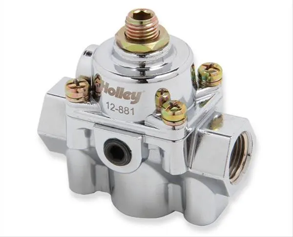 Regulator, 12-882 Fuel Pressure Regulator, Die-Cast EFI Bypass/Return, Adjustable, 15-60 psi,