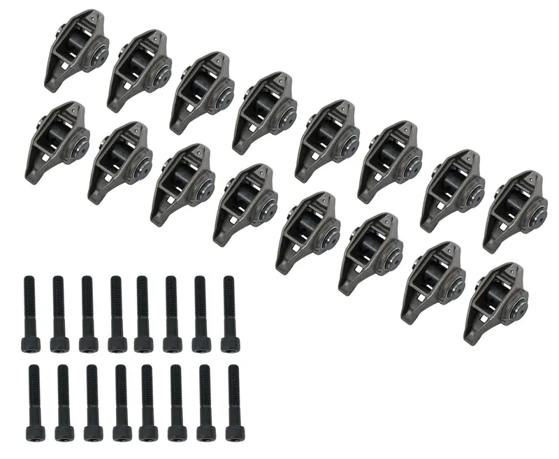 Rocker Arm Set, PBM128-16 LS1 Brushed Rocker Arm