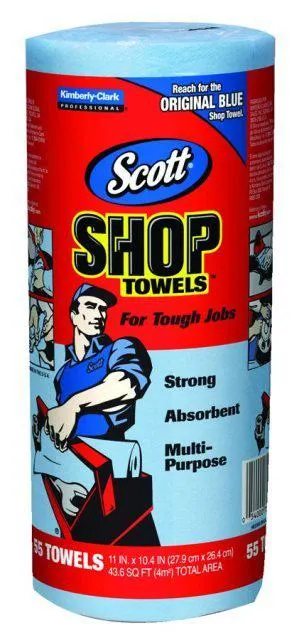 Scott Shop Towels Roll 55 Sheets