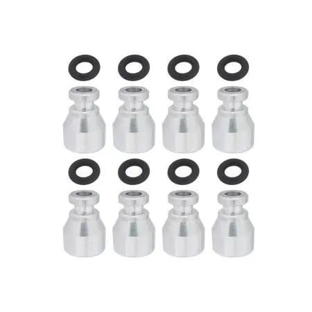 Spacer, Fuel Injector Spacer Set of 8 LS2 or E85 Truck Intake Manifold to LS3 Injector Adapter Ict Billet Designed & Manufactured in the USA LS1 LS2 LMG L59 551287-LS-058