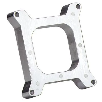 Spacer, SUM-G1400 Carburetor Spacer, Aluminum, 1 in. Thick, Die Cast, Open, Square Bore, Each