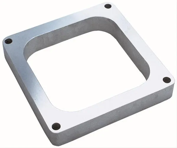 Spacer, Trans-Dapt Performance Carburetor Spacers Carburetor Spacer, Aluminum, 1 in. Thick, Open, Dominator Bore, Each