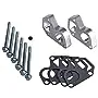 Spacers kit, Water Pump Adapter Swap Kit, CNRAQR LS Compatible with Camaro LQ4 LS1 5.3l LSX LQ9 LS6 L33 LS2 Engine Series