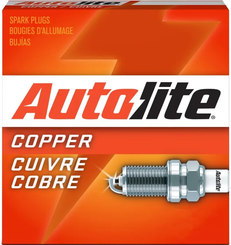 Spark Plug, Autolite 25 Copper Resistor Automotive Replacement Spark Plugs (4 Pack)