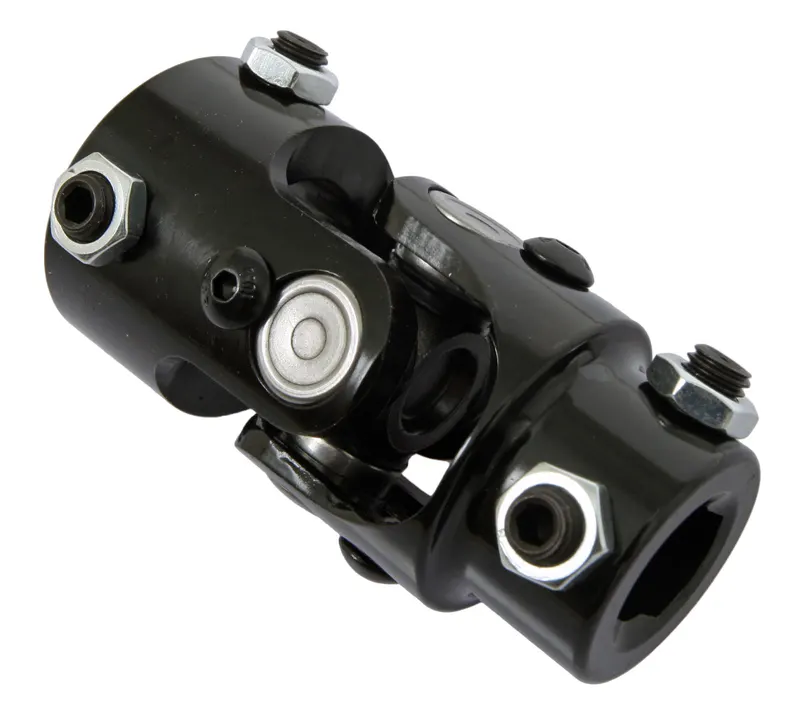 Steering Universal Joint, Steel, Black, 3/4 in. DD, 3/4 in. DD, Each (1)