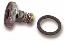 Valve, 125-35 Carburetor Power Valve, Replacement, Single Stage, Standard Flow, 3.5 in. Hg, Gaskets, Each
