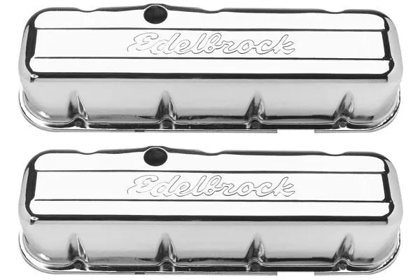 Valve Cover, 4680 Edelbrock 4680 Signature Series Valve Cover Box Loc. D-2-1