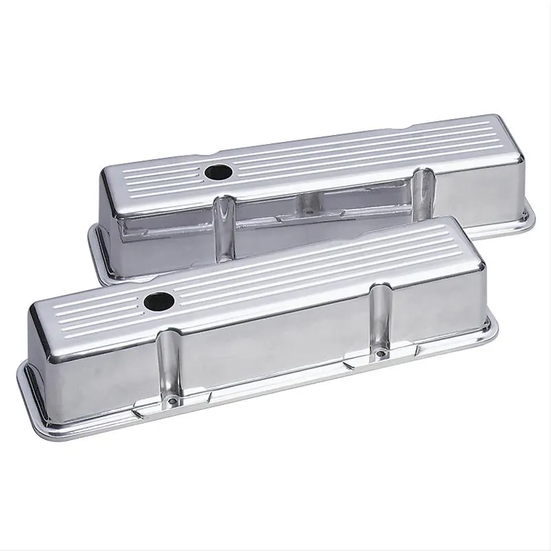 Valve Cover, G3303 Die-Cast Aluminum Valve Covers G3303 Chevy SBC 283 305 350 400