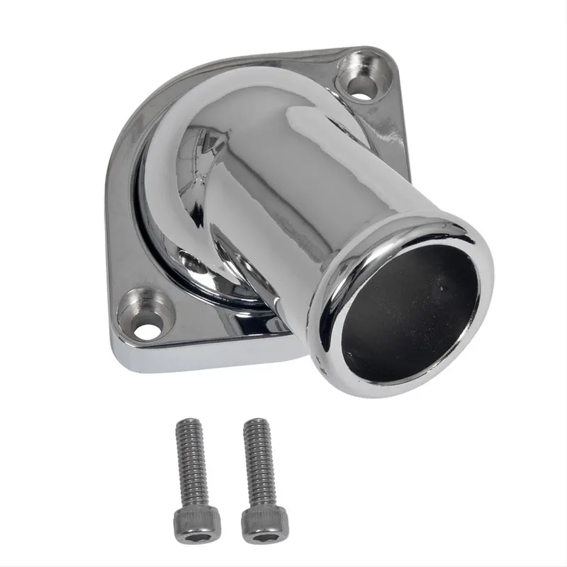 Water Neck, SUM-370995 Aluminum, Chrome Plated, Swivel, 30 Degree, Chevrolet, LS, Each